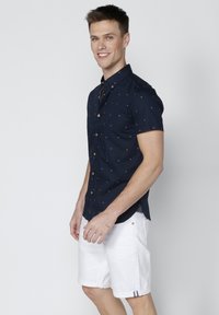 Koroshi SHORT SLEEVE  - Camicia - navy