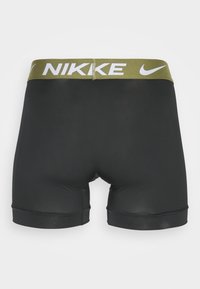 Nike Underwear ESSENTIAL 3 PACK - Cuecas boxer - black/wornblue/hot curry/pilgrim