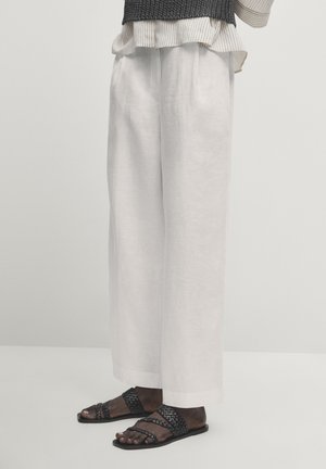 Pantalon classique - white