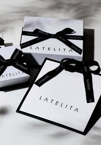 Latelita VALENTINA DROP PARAIBA TOURMALINE - Earrings - blue