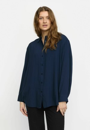 Button-down blouse - total eclipse