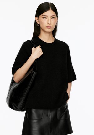 Strickpullover - black