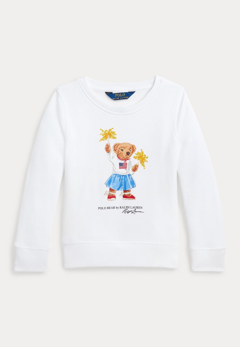 Polo Ralph Lauren POLO BEAR FLEECE SWEATSHIRT - Collegepaita - white