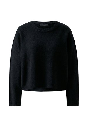 Oui, NILA - Strickpullover - black