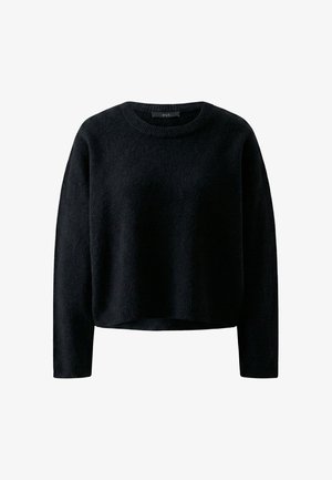 Oui, NILA - Strickpullover - black