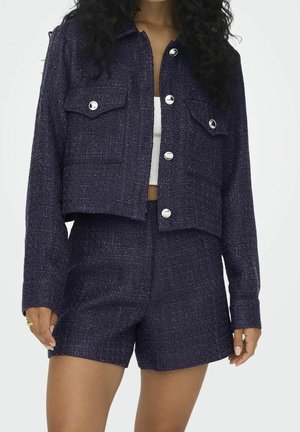 Lehká bunda - metallic grey