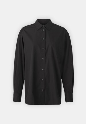 GAP THE BIG SHIRT - Cămașă - black