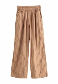 Next WIDE LEG - Nohavice - orange stripe
