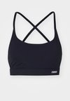 ETNA STRAP - Medium support sports bra - black
