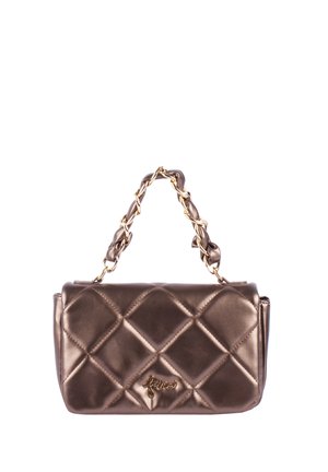 SCHULTER IM METALLIC-LOOK - Borsa a mano - dunkelgold
