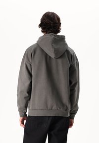 Obey Clothing LOWERCASE HOOD UNISEX - Sweatshirt - pigment digital black