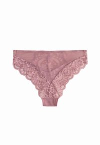 Unselected, mauve purple