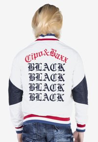 Cipo & Baxx Blouson Bomber - white