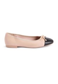FOREVER COMFORT STANDARD - Ballet pumps - nude cream black