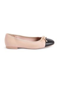 FOREVER COMFORT STANDARD - Ballerinaskor - nude cream black