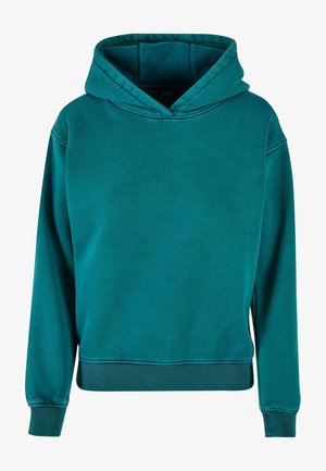 STONE WASHED  - Hoodie - watergreen