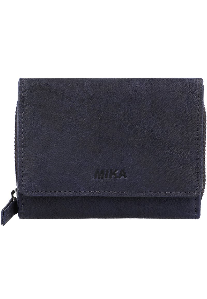 Damen Geldbörsen | Mika Lederwaren Geldbörse blau - XB47101 Damen Geldbörsen | Mika Lederwaren Geldbörse blau - XB47101