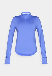 Unselected, sapphire/reflective silver-coloured