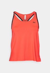 KNOCKOUT TANK - Topper - racer red/black