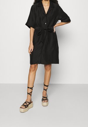 Vestido camisero - black