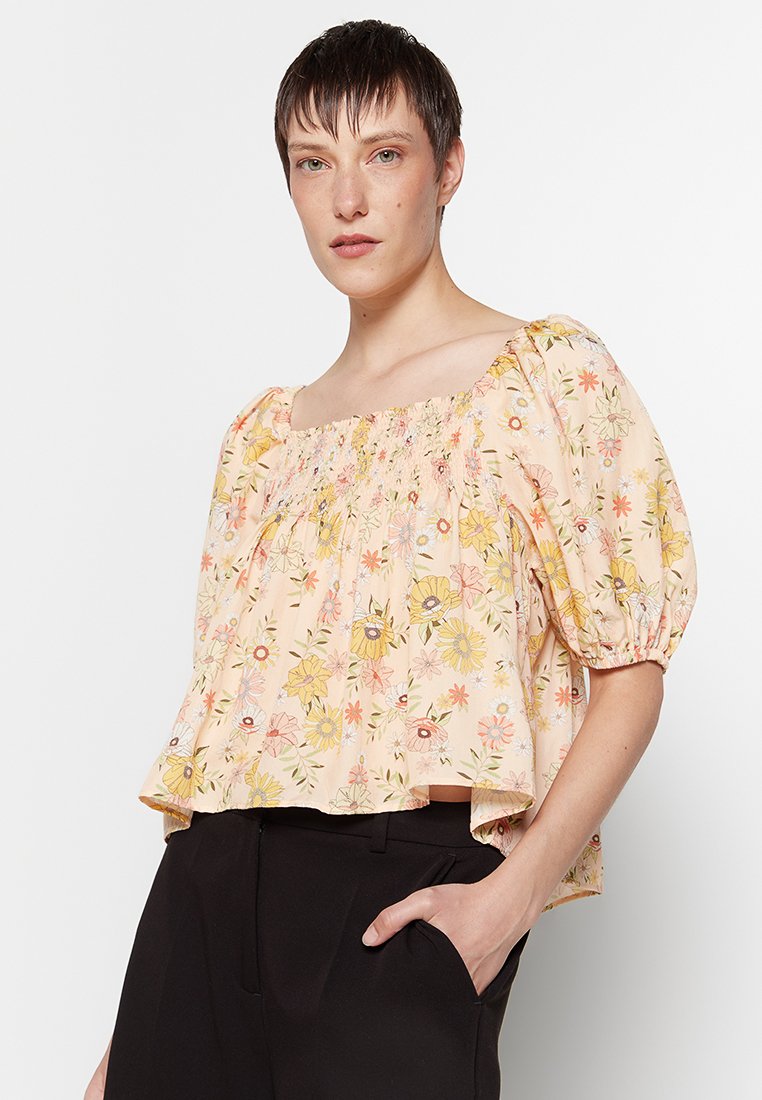 Barbour Blouse abrikoos Barbour Blouse abrikoos