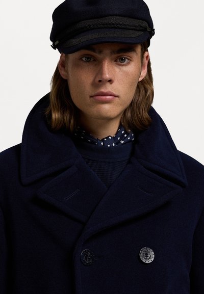 Polo Ralph Lauren TWILL PEACOAT - Short coat - navy