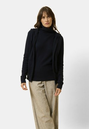 FULL ZIP WITH HOOD - Vest - bleu marine