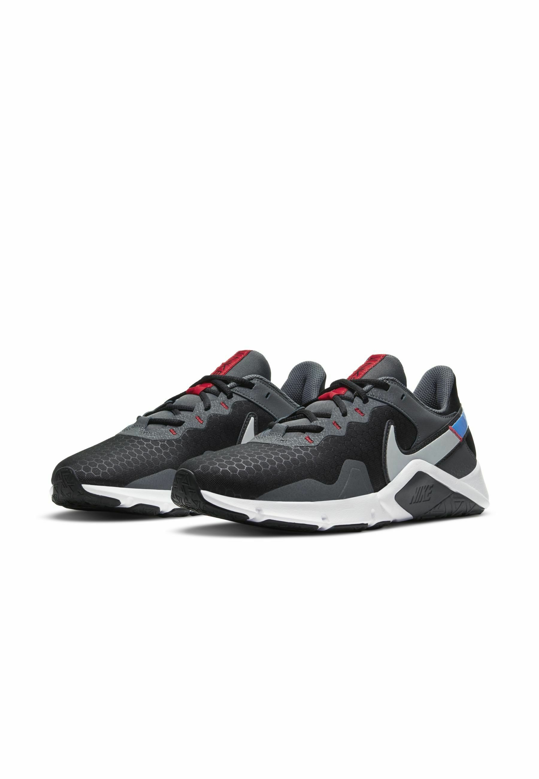 Nike Performance LEGEND ESSENTIAL 2 - Training shoe - black/iron grey/photo  blue/light smoke grey/black - Zalando.de