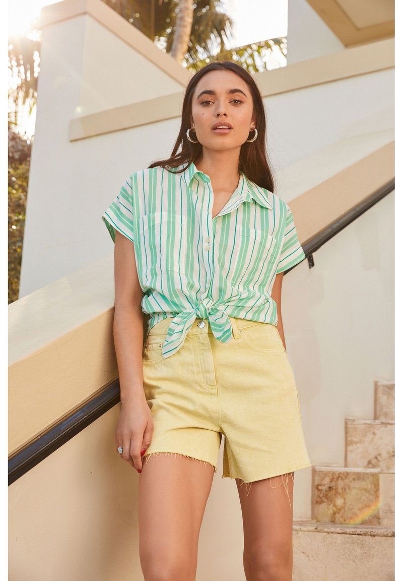 Damen Kleider | Next Jeans Shorts lime green acid wash/grün - MA38778 Damen Kleider | Next Jeans Shorts lime green acid wash/grün - MA38778