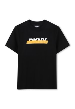 MET KORTE MOUWEN - Print T-shirt - black
