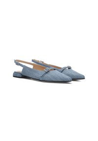 Notre-V Slingback ballerina´s - blauw