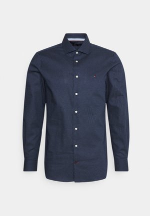 OXFORD PRINT - Camicia - navy/white
