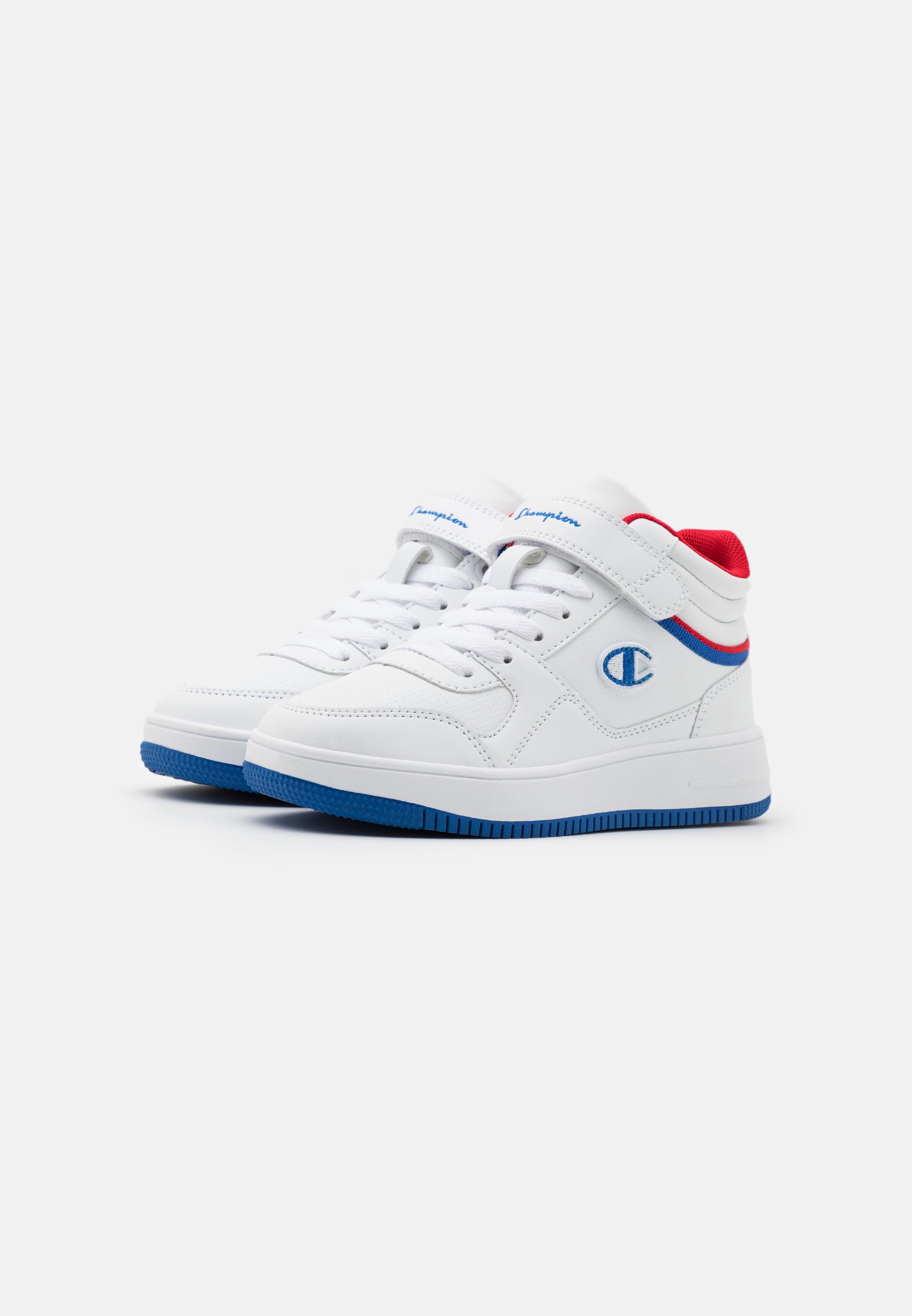 Champion red white and blue shoes Clearance