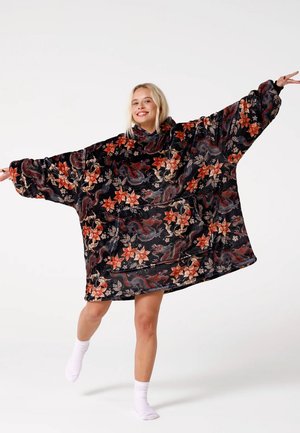 JAPANESE DRAGON HUGGIE - Flísová bunda - brown