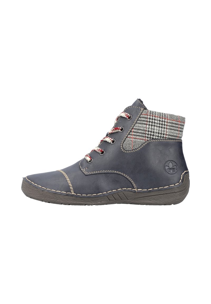 Rieker Bottines à lacets - blau