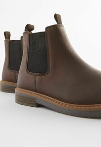 Next CHELSEA WIDE FIT G - Kotníkové boty - chocolate brown