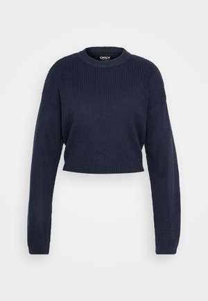 ONLY Tall, ONLMALAVI CROPPED TALL - Maglione - navy