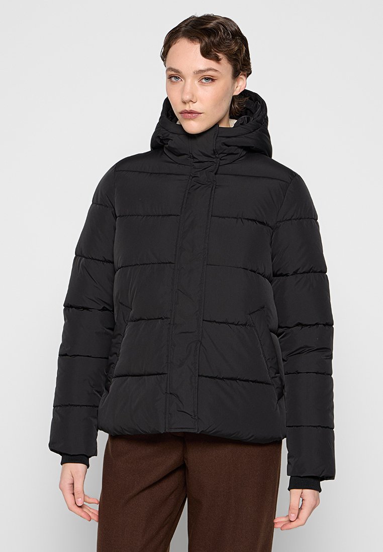 Selected Femme Winterjas zwart