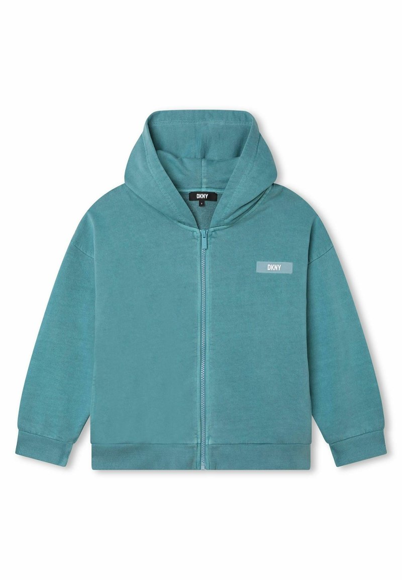 DKNY Sweater met rits blauw