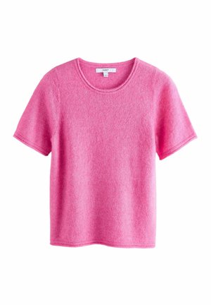 Next REGULAR FIT - SHORT SLEEVE CREW NECK - Osnovna majica kratkih rukava - pink bright
