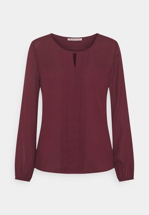 Bluse - bordeaux
