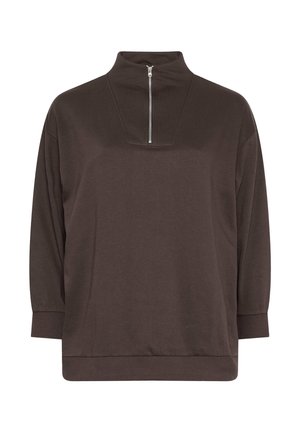 Yours Clothing, WOMEN'S SWEATSHIRTS - Sudadera - chocolate