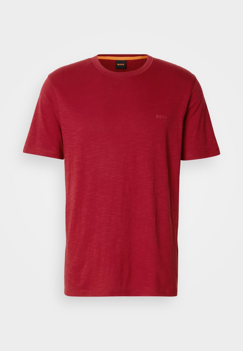 Boss T-shirt basic rood Boss T-shirt basic rood