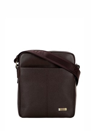 OFFICE COLLECTION - Cross body bag - dark brown
