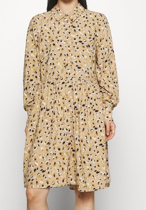 Shirt dress - taupe