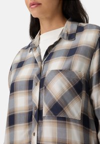 camel active Skjortebluser - milk white check