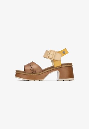Refresh, SANDAL - Sandali con plateau - taupe