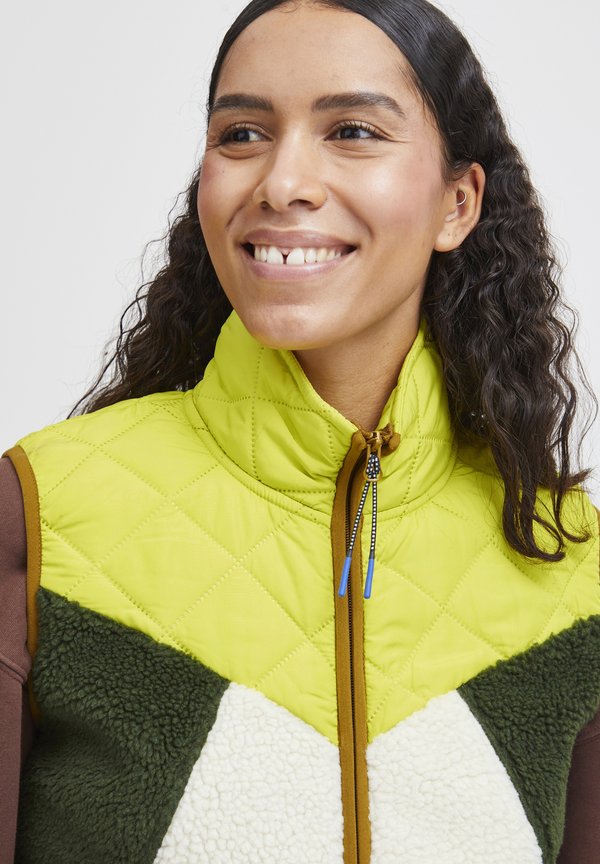 JCBerri TEDDY - Waistcoat - sulphur spring mix4