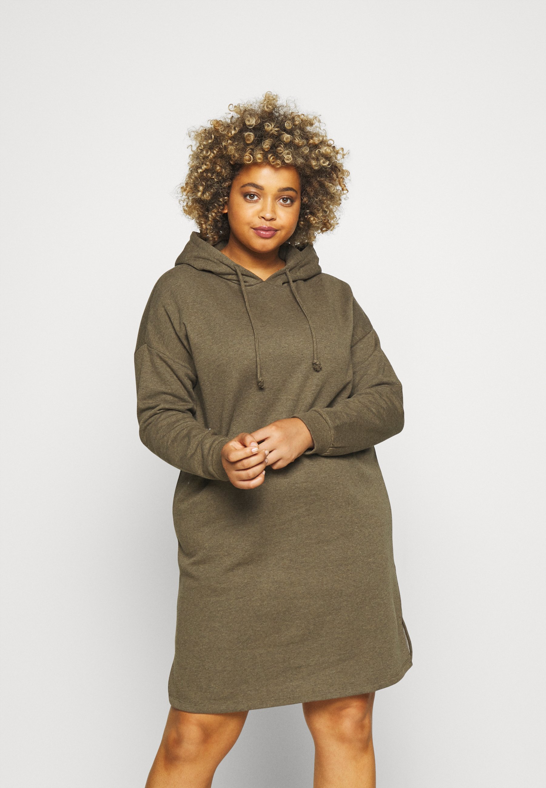 plus size long sweatshirt dress
