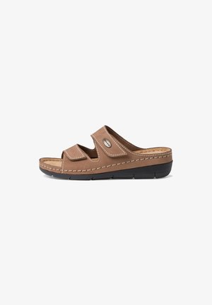 Tamaris Sandalias planas - taupe